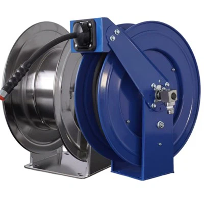 Grade Dual-Support Fuel & Fluid Reel