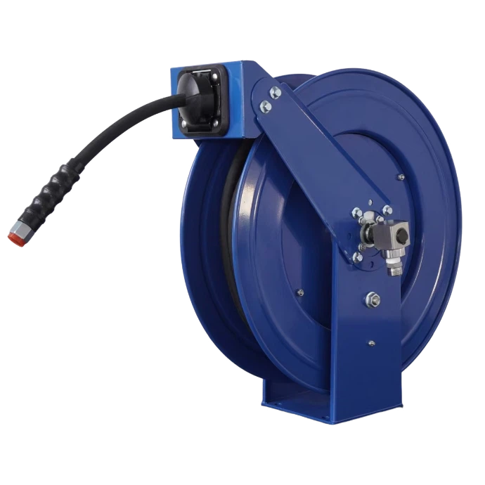 Spring-driven Dual-support Hose Reel